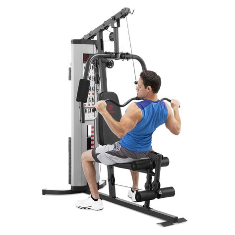 Marcy Dual Functioning Body Fitness Workout 150 Pound Stack Home Gym System with Adjustable Preacher Curler Pad and Overhead Lat Station, White/Black ... Mat for Home Workout Equipment, Floor Padding for Kids, Black, 24 in x 24 in x ½ in, 24 Sq Ft - 6 Tiles. $25.99 $ 25. 99. Get it as soon as Sunday, Feb 18. In Stock.